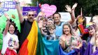 Leo Varadkar attended the 2019 Belfast Pride Parade. Photograph: Paul Faith/Getty/AFP
