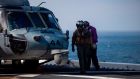  Seven US Marines and a navy sailor were missing on Friday, a day after their amphibious assault vehicle sank off the southern California coast during a training mission, US Marine Corps officials said. Photograph: Patrick Crosley/US Navy/AFP via Getty Images