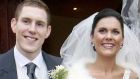 John and Michaela McAreavey on their wedding day at St Malachy’s Church, Ballymacilrory. McAreavey has pursued a campaign for justice since his new bride was strangled in their hotel room at a luxury resort in January 2011.  Photograph: Irish News/PA Wire