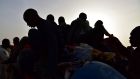 West African migrants returning from Niger after fleeing Libya, following their failed attempt to reach Europe by crossing the Mediterranean. Photograph: Issouf Sanogo/AFP via Getty
