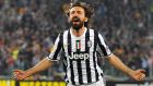Andre Pirlo has been named as the new Juventus manager. Photograph: Andrea Di Marco/EPA