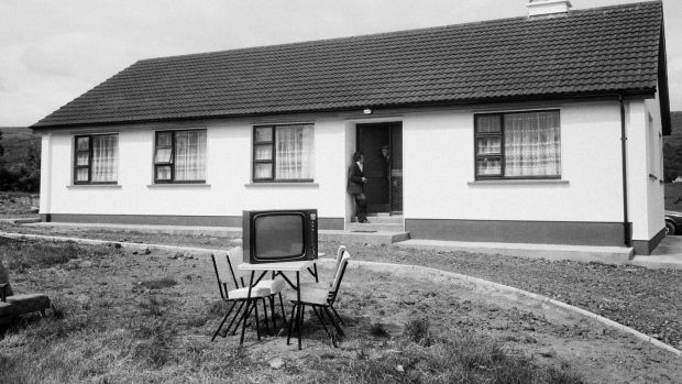 Bungalow in Keadue, Co Roscommon, features in the book, Bungalow Bliss. From ‘A Fair Day’. 1980-1983.