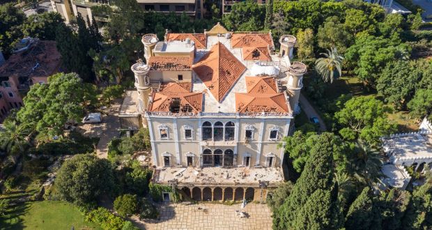 The 160-year-old Palais Sursock was one Beirut’s great landmarks and home to the Cochrane family. Photograph: Getty Images 