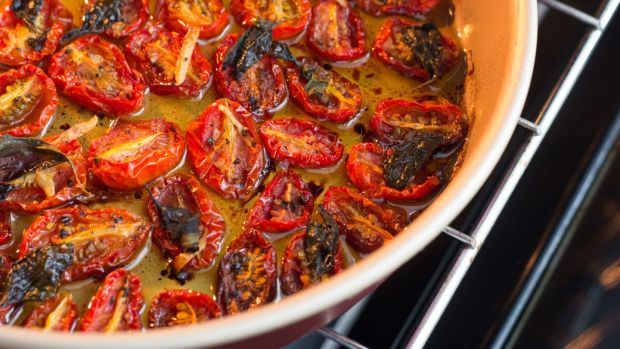 Cooking vegetables in olive oil brings out there sweetness. Photograph: iStock