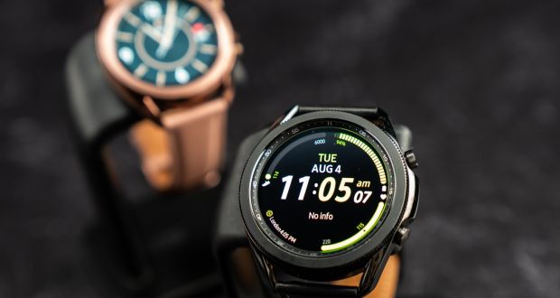 Samsung Watch 3: Making a return is the touchscreen. Photograph: Bloomberg