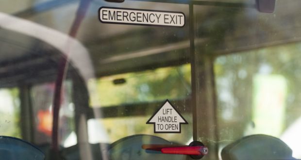 Many schoolbuses are likely to operate without social distancing when schools reopen. File photograph: iStock