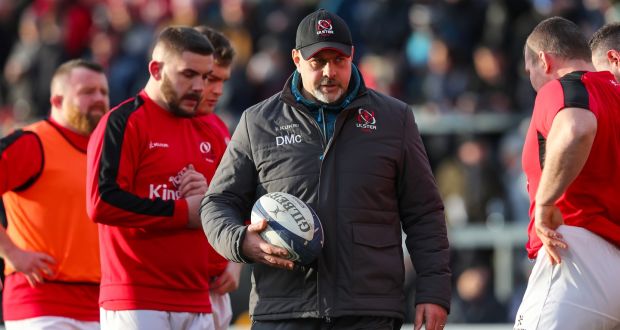 Ulster head coach Dan McFarland says his side are taking nothing for granted against Connacht as they look to qualify for the Pro 14 semi-finals. Photograph:   Ryan Byrne/Inpho