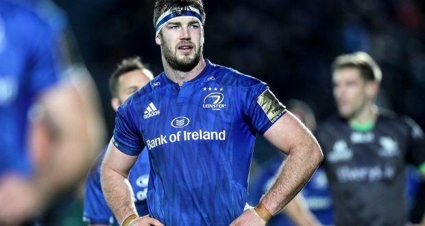 Caelan Doris moves to blindside flanker to allow Jack Conan to return at number eight in Saturday night’s Pro 14 game against Munster at the Aviva Stadium. Photograph: Laszlo Geczo/Inpho