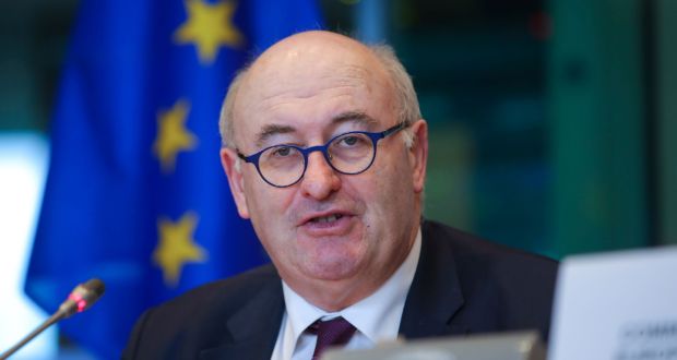 EU Commissioner Phil Hogan who has been asked for more information by  European Commission President Ursula von der Leyen. Photograph: Bloomberg 