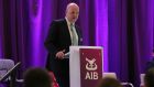 AIB chief executive Colin Hunt. In February, the bank announced it was taking an additional €300m provision to deal with tracker mortgage cases. File photograph: The Irish Times