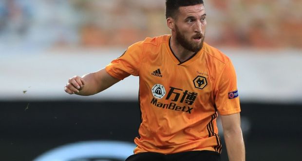 Wolves  have accepted a £15 million offer from Tottenham Hotspur for Ireland international Matt Doherty. Photograph:  Mike Egerton/PA Wire