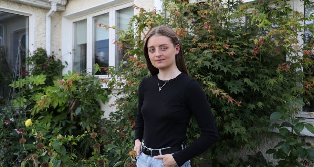Dublin teenager Molly Ryan is still suffering coronavirus after-effects: ‘I had bad heart pain and the fever was meant to go after five days, but it just stayed.’ Photograph: Nick Bradshaw 