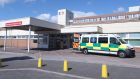 Ten patients and 11 staff at Craigavon Area Hospital in Co Armagh tested positive for Covid-19. File photograph: Niall Carson/PA Wire