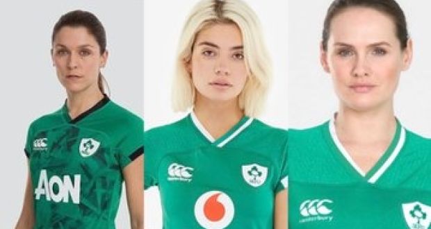 ladies ireland rugby jersey