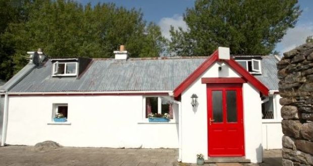 The cottage in Co Mayo.