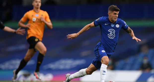 Christian Pulisic’s form for Chelsea during the completion of last season’s Premier League will fill their supporters with confidence for new season. Photograph:  Daniel Leal-Olivas/AFP via Getty Images