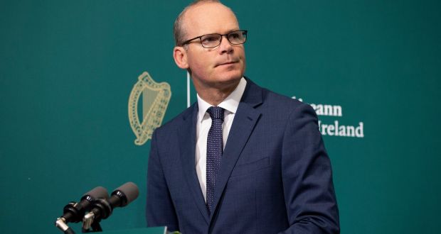 ‘There will be no appeasing of this approach,’ Minister for Foreign Affairs, Simon Coveney told the Dáil. He is right. Photograph: Julien Behal Photography/PA