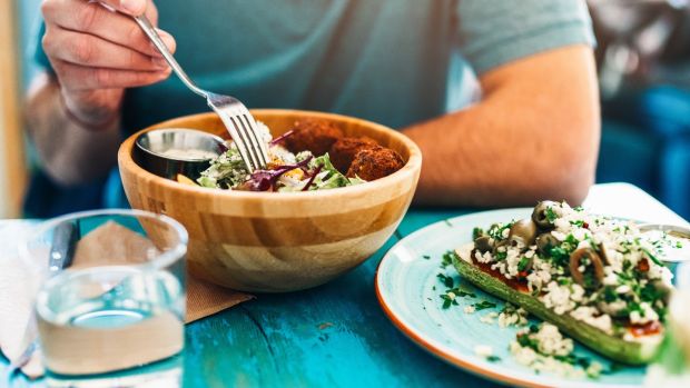 Eat regularly throughout the day as this can help to support energy and combat stress. Photograph: iStock