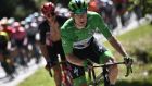  Ireland’s Sam Bennett in action during Thursday’s stage  18 of the Tour de France between Meribel and La Roche sur Foron. Photograph: Marco Bertorello/AFP via Getty Images