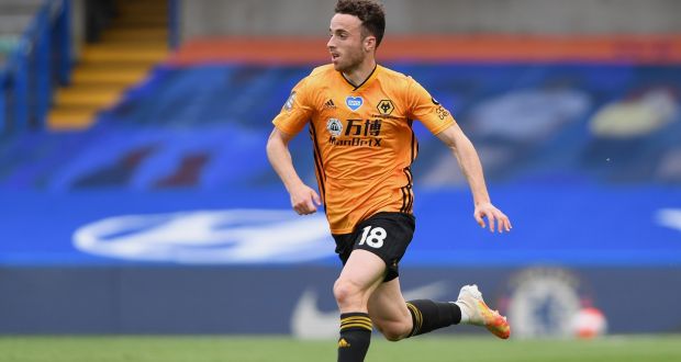 Wolves forward  Diogo Jota is set to join Liverpool. Photograph: Mike Hewitt/Getty Images