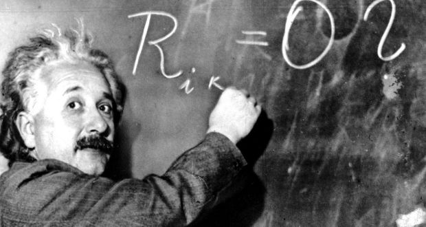 How is it that the world can be understood mathematically? Einstein addressed it repeatedly, once asking ‘How can it be that mathematics, being after all a product of human thought, independent of experience, is so admirably appropriate to the objects of reality?’ Photograph: AP