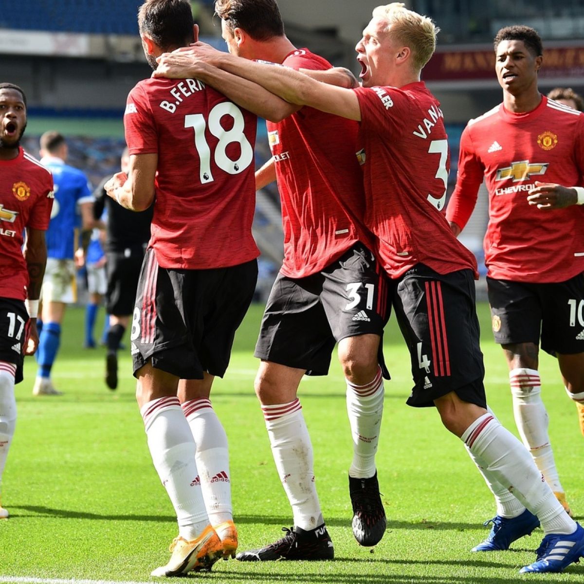 Man United And Fernandes Break Brighton Hearts In 100th Minute