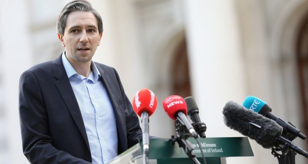 Minister for Further and Higher Education Simon Harris announced the addtional restrictions on third level colleges on Friday. Photograph: PA 