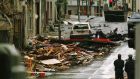 Aftermath of the Omagh bombing in 1998. Photograph: Frank Miller