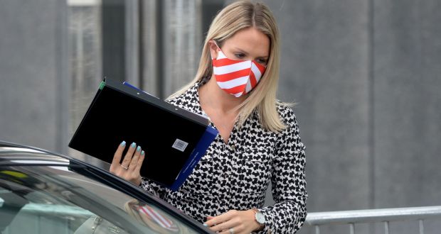  Minister for Justice Helen McEntee informed the Justice Committee of the change to the personal injuries guidelines in a letter sent on Wednesday. Photograph: Alan Betson / The Irish Times