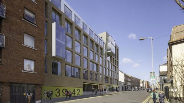 Artist’s impression of new co-living apartment complex on Hill Street on Dublin’s northside