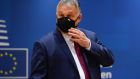  Hungary’s prime minister Viktor Orban:  The European Commission is seeking to bring Hungary to book for repeated breaches of EU legal standards. Photograph: Johanna Geron/Reuters