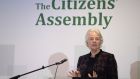 Dr Catherine Day, chairwoman of the Citizens’ Assembly, says there is a feeling from the assembly  that gender equality is going backwards, not forwards. Photograph: Dara Mac Dónaill 
