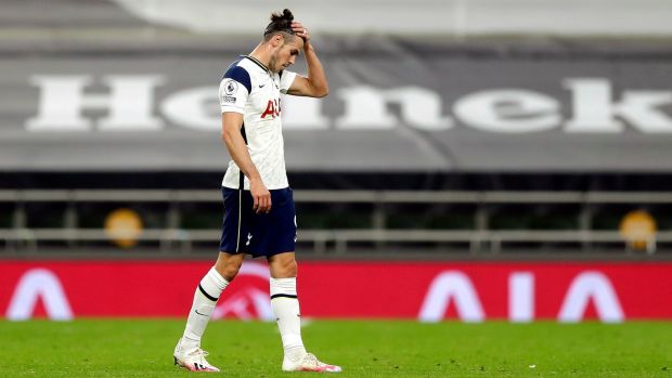 Gareth Bale’s Tottenham Hotspur return ended in a 1-1 draw. Photograph: Matt Dunham/PA