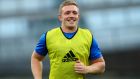 Dan Leavy is in line to play his first game of rugby in 18 months in  Leinster’s Pro 14 clash against Zebre at the RDS on Friday night. Photograph: James Crombie/Inpho
