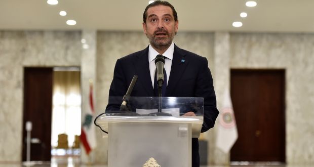 Saad Hariri: previously served as Lebanese prime minister from 2009-11 and from 2016-2020 but struggled to resolve the nation’s many problems. Photograph: Wael Hamzeh/EPA