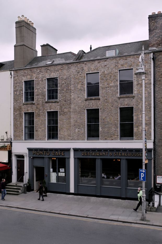 An example of living over the shop: Two late Georgian buildings on Upper Camden Street, Dublin, that were combined to create a home by DMVF Architects, above a restaurant at ground-level. Winner of Best House Extension and Refurbishment award in 2017 Building and Architect of the Year awards