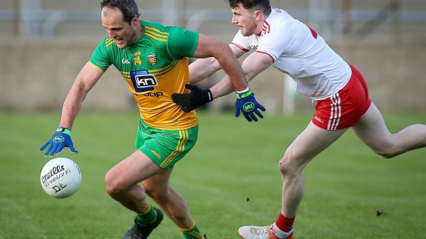 Michael Murphy’s Donegal meet Tyrone in their opening Ulster SFC clash. Photograph: Lorcan Doherty/Inpho