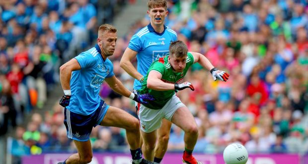 Cillian O’Connor in action for Mayo against Dublin in last year’s All-Ireland semi-final. “We’re still as hungry as ever to win it, it’s a different type of championship, but no less valid that any other one.” Photograph: Tommy Dickson/Inpho