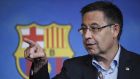  FC Barcelona’s president Josep Maria Bartomeu resigned from his position on Tuesday, together with the rest of the board. He also announced before leaving that Barcelona has accepted the invitation to join a proposed European Super League. Photograph: EPA