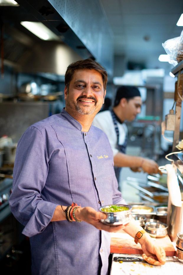 Chef Sunil Ghai at Pickle Restaurant in Camden Street, Dublin. Photograph: Tom Honan