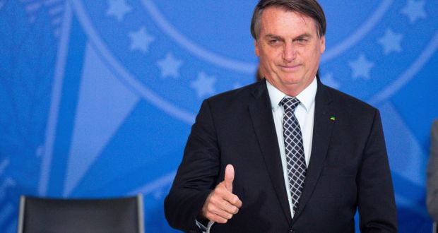  Jair Bolsonaro: “You can’t have a judge deciding if you are going to take a vaccine or not,” said the Brazilian president. Photograph:  Andressa Anholete/Getty Images