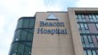 Profits at Beacon Hospital will fall this year because of the agreement to hand the hospital’s entire capacity over to the HSE for three months in response to the Covid-19 pandemic. Photograph: Brenda Fitzsimons 