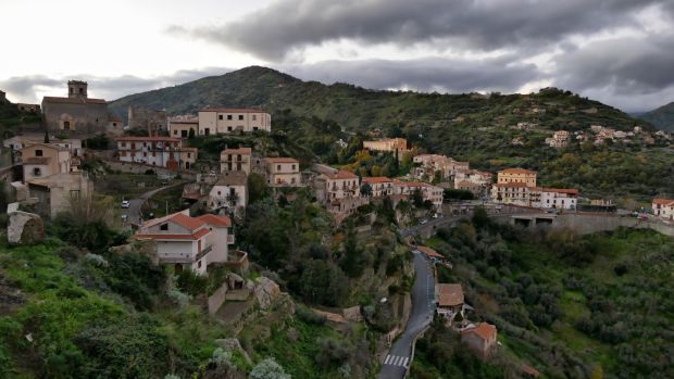 Savoca, a village in eastern Sicily. On November 4th, Rome designated Sicily as high risk, mainly because of the lack of health facilities and beds in intensive-care units