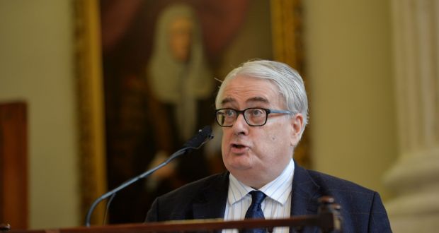 The Chief Justice Frank Clarke said in his letter a judge should not attend any event which is organised in breach of the law or where there may be a reasonable public perception that this is so. File photograph: Alan Betson/The Irish Times