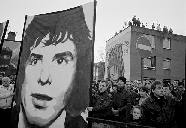 25th anniversary of Bloody Sunday, Derry, 1997. Photograph: © Tony O’Shea