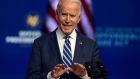 President-elect Joe Biden said  the delay ‘does not change the dynamic at all of what we’re able to do’. Photograph: Carolyn Kaster/AP