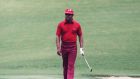  Lee Elder, the first black player at the Masters, in action during the 1975 tournament at Augusta National. Photograph: Augusta National/Getty Images