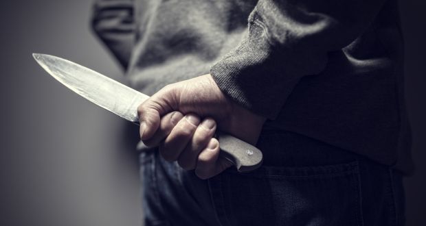 There were 2,145 knives seized by gardaí across the State last year, up 33% on 2017. File photograph: Getty 
