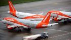 EasyJet is bracing for what carriers expect to be a brutal winter. Photograph: Hannibal Hanschke/AFP via Getty