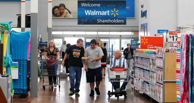 Walmart continued to expand its online presence, with e-commerce revenue growing 79 per cent after the unit nearly doubled in the second quarter.